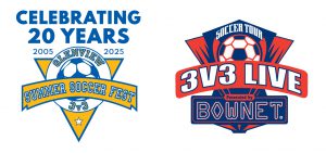 Logo for 3v3 Soccer Fest and the 3v3 Live Soccer Tour